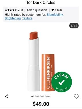 Ole Henriksen CC Stick Concealer — Orange Shade